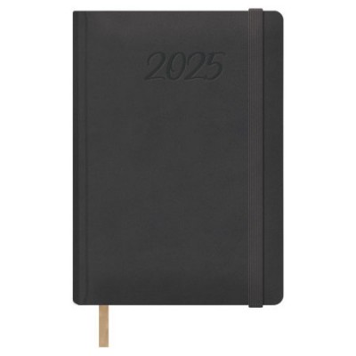 AGENDA 2025 SAMBA DIA PAGINA 15 X 21 CM COLOR NEGRO  DOHE 12887 - 25 (Espera 4 dias)